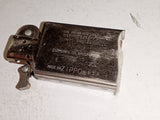 Vintage 1975 Zippo Slim Lighter Chrome INCLUDES Original 1975 Insert + 1999 Guts