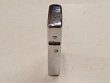 Vintage 1975 Zippo Slim Lighter Chrome INCLUDES Original 1975 Insert + 1999 Guts