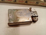 Vintage 1975 Zippo Slim Lighter Chrome INCLUDES Original 1975 Insert + 1999 Guts