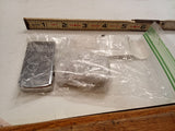 Vintage 1975 Zippo Slim Lighter Chrome INCLUDES Original 1975 Insert + 1999 Guts