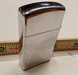 Vintage 1971 Zippo Slim Lighter High Polish Chrome || ZIPPO | 3-Line All Origina