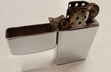 Vintage 1971 Zippo Slim Lighter High Polish Chrome || ZIPPO | 3-Line All Origina