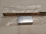 Vintage 1971 Zippo Slim Lighter High Polish Chrome || ZIPPO | 3-Line All Origina