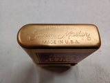 NOS Vintage 1950s Bowers Storm Master Lighter Calvert Extra Whiskey Gold Mint Bo
