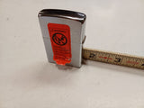 2003 NOS Zippo Harley Davidson Lighter Brushed Chrome No 1 Logo Orange Seal