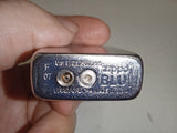 Discontinued Zippo BLU Satin Chrome Blue Flame Lighter & Tin 2007