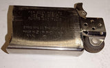 Vintage1985 Zippo Slim Lighter Maroon/Burgundy Matte Powder Coat Bradford PA USA