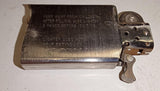 Vintage1985 Zippo Slim Lighter Maroon/Burgundy Matte Powder Coat Bradford PA USA