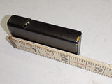 Rare Vintage 1984 Zippo Slim Matte Black Pocket Lighter – First Year of Issue