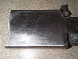 Rare Vintage 1984 Zippo Slim Matte Black Pocket Lighter – First Year of Issue