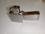 Vintage 2005 Zippo Brushed Chrome Lighter - 100% Factory Matching (March 2005)