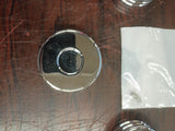 Harley Davidson Front Fork Stem Bolt Caps Plated Set 46129-98B Dyna Sportster