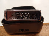 Vintage 1997 Zippo Lighter Harley-Davidson Bar & Shield Chrome Tin Sloppy Hinge