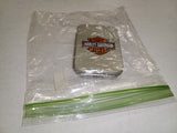 Vintage 1997 Zippo Lighter Harley-Davidson Bar & Shield Chrome Tin Sloppy Hinge