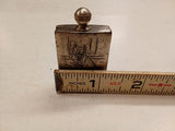 Vintage 1933 Match King Striker Lighter Chicago USA Art Deco Scottie Dog Terrier