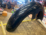 Vivid Black Front Fender Harley Street Glide Road King Touring  13< FLH Custom