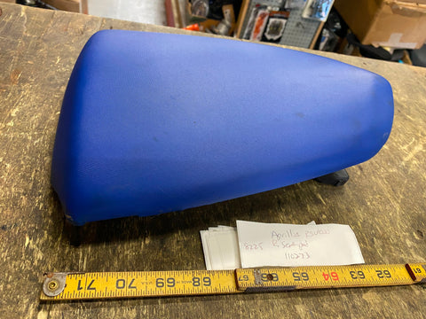 Aprilia RSV1000R Rear Pillion Seat DIS.110273 2006-08 Back Saddle Blue Oem