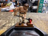 vtg cast iron advertising Cigar Cigarett Antique ashtray Emmaus Foundry Machine