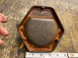 vtg cast iron advertising Cigar Cigarett Antique ashtray Emmaus Foundry Machine