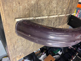 Vtg Ribbed Rear Fender Ariel Square Four Chopper Old Skool Triumph Bsa Norton!