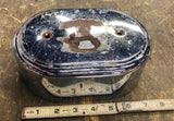 Vtg Chopper Harley Custom Air Cleaner Cover Shovelhead Panhead ironhead old skoo