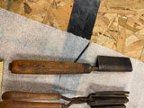 Vtg Hair Crimper Hand Tools Curling Iron Antique Stylist Barber Salon 1890's 20'