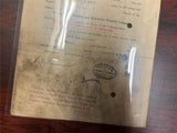 Vtg Antique Original 1889 Pittsburgh Allegheny & Manchester Company Shares Paper