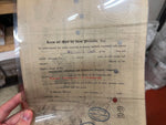 Vtg Antique Original 1889 Pittsburgh Allegheny & Manchester Company Shares Paper