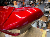 OEM Road Outer Glide Fairing ULTRA RUBY RED/PALLADIUM Silver CVO 2016 FLTRUSE