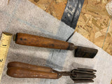 Vtg Hair Crimper Hand Tools Curling Iron Antique Stylist Barber Salon 1890's 20'