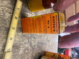 Vtg Hoppe's No. 9 Nitro Powder Solvent 2oz Glass Orig Box Gun Cleaning Oil can