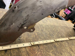 Vtg Ribbed Rear Fender Ariel Square Four Chopper Old Skool Triumph Bsa Norton #2