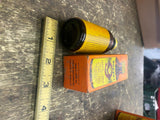 Vtg Hoppe's No. 9 Nitro Powder Solvent 2oz Glass Orig Box Gun Cleaning Oil can