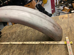 Vtg Ribbed Rear Fender Ariel Square Four Chopper Old Skool Triumph Bsa Norton #2