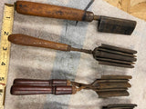 Vtg Hair Crimper Hand Tools Curling Iron Antique Stylist Barber Salon 1890's 20'