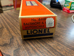 VTG Lionel O gauge B & O Automobile Car 6-6468 (1953-1958) with box