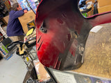 OEM Road Outer Glide Fairing ULTRA RUBY RED/PALLADIUM Silver CVO 2016 FLTRUSE