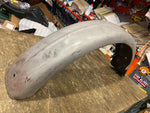 Vtg Ribbed Rear Fender Ariel Square Four Chopper Old Skool Triumph Bsa Norton #2