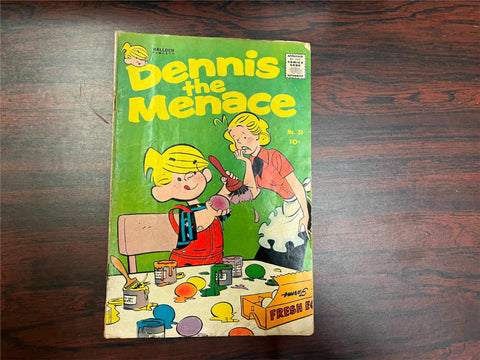 Hallden Fawcett Dennis the Menace Comic 1961 #51