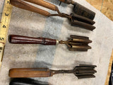 Vtg Hair Crimper Hand Tools Curling Iron Antique Stylist Barber Salon 1890's 20'