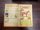 VTG 1958 Classics The Illustrated Story of Horses Graphic Novel / Comic Book