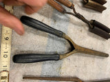 Vtg Hair Crimper Hand Tools Curling Iron Antique Stylist Barber Salon 1890's 20'