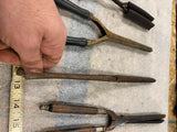 Vtg Hair Crimper Hand Tools Curling Iron Antique Stylist Barber Salon 1890's 20'