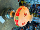 Vtg Budweiser Beer Bar Wall Sconce Oil Lamp Style Hanging type light Sign Brewer