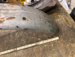 Vtg Ribbed Rear Fender Ariel Square Four Chopper Old Skool Triumph Bsa Enfield H