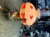Vtg Budweiser Beer Bar Wall Sconce Oil Lamp Style Hanging type light Sign Brewer
