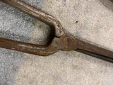 Vtg Hair Crimper Hand Tools Curling Iron Antique Stylist Barber Salon 1890's 20'