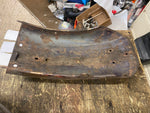 Vtg Ribbed Rear Fender Ariel Square Four Chopper Old Skool Triumph Bsa Enfield H