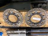 OEM Front Brake Rotors Floating Pair Used Yamaha FZR 600  FZR600
