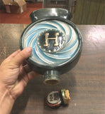 Vtg EMPTY 1965 Jim Beam Harold's Club Reno Pinwheel Bottle/Decanter  Rare!